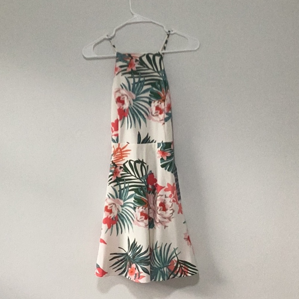 NWT High-neck Floral Dress